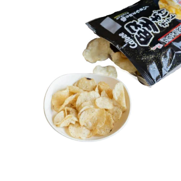 Calbee Kataage Crispy Black Pepper Potato Chips 65g