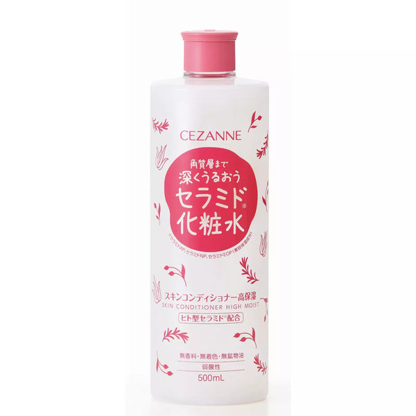 Cezanne Skin Conditioner High Moist Lotion 500ml