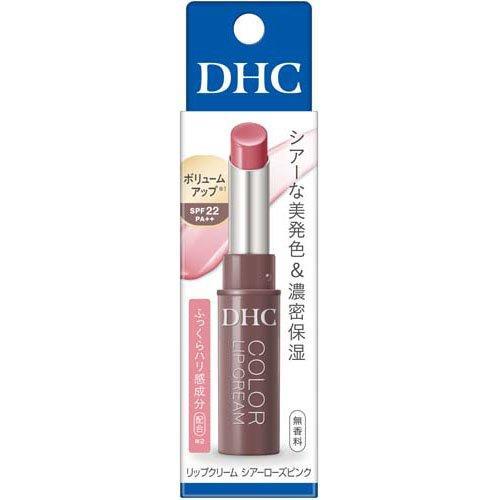 DHC Color Lip Cream Moisturizing Lip Balm Sheer Pink SPF22 1.5g
