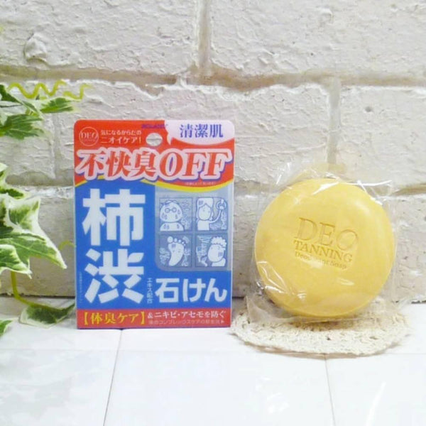Deo Tanning Bar Soap Persimmon Body Odor Control 100g