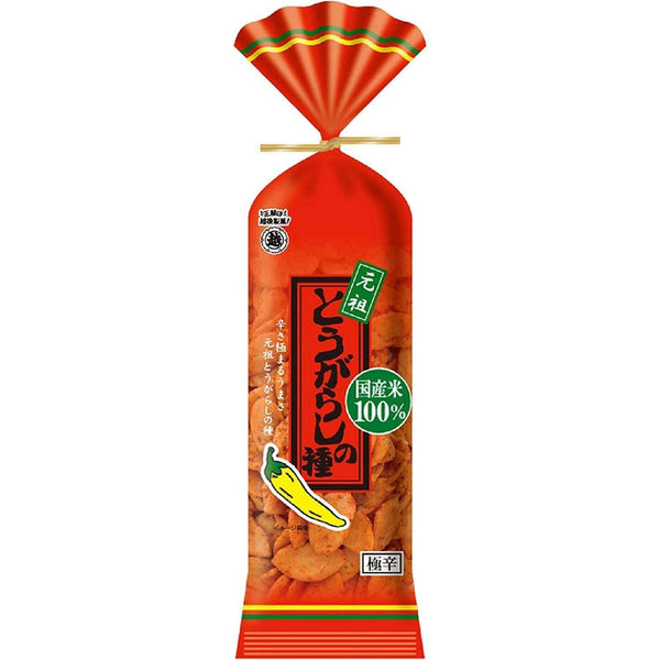 Echigo Seika Togarashi no Tane Spicy Hot Rice Crackers 80g