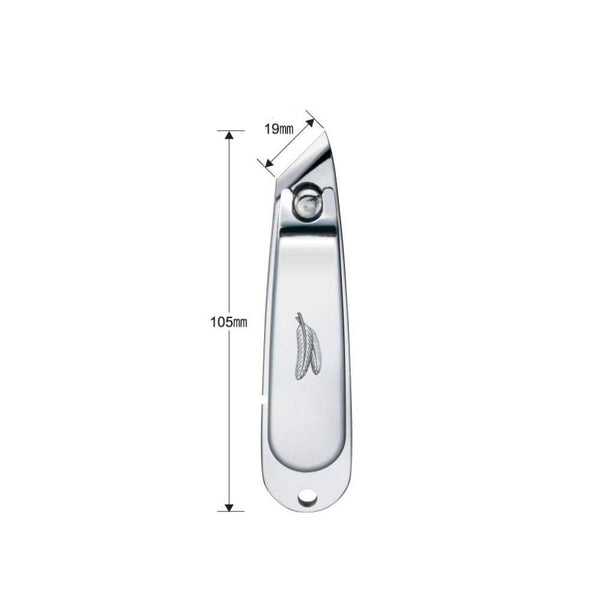 Feather Straight-Edge Toenail Clipper Angled Nail Clippers