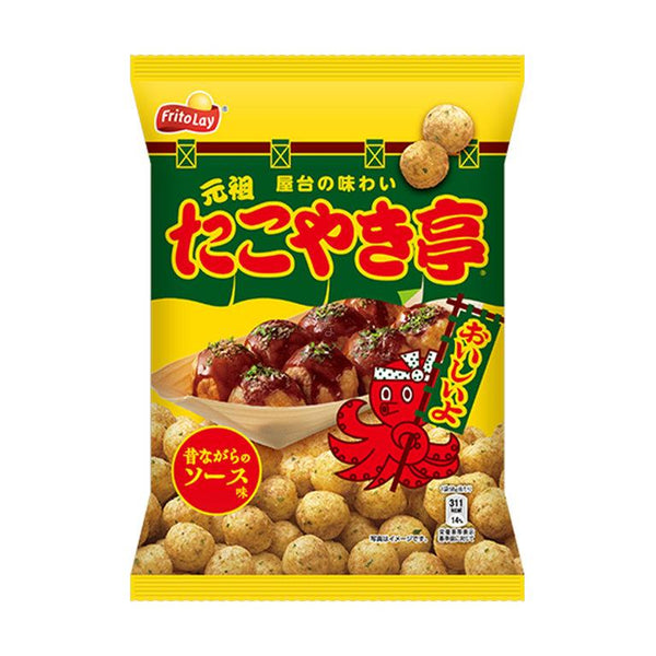 Frito Lay Japan Takoyaki Ball Chips Mellow Sauce Flavor 55g