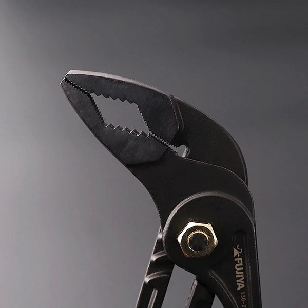 Fujiya Kurokin Lightweight ROHS Water Pump Pliers 200mm 130-200-BG