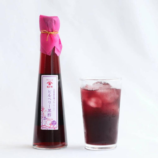 Fukuyamasu Bilberry Aged Black Rice Drinking Vinegar 200ml