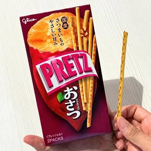 Glico Pretz Osatsu Satsumaimo Sweet Potato Biscuit Sticks 62g