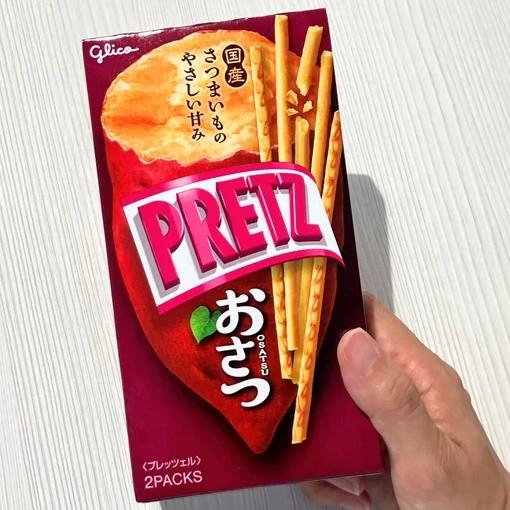 Glico Pretz Osatsu Satsumaimo Sweet Potato Biscuit Sticks 62g