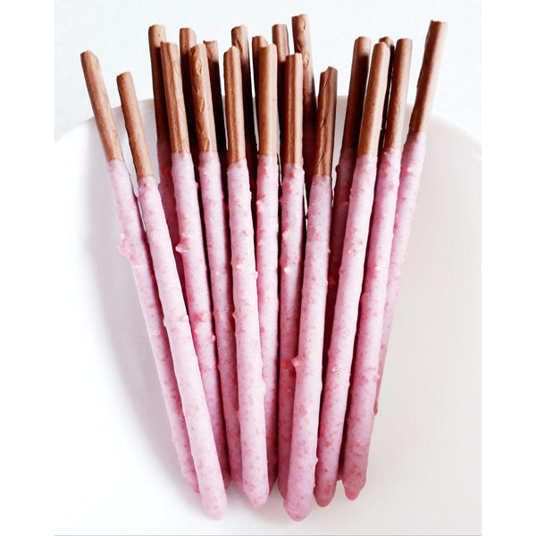 Glico Strawberry Pocky Double Coated Strawberry Cocoa Sticks