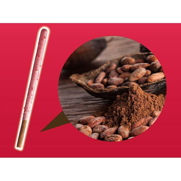 Glico Strawberry Pocky Double Coated Strawberry Cocoa Sticks