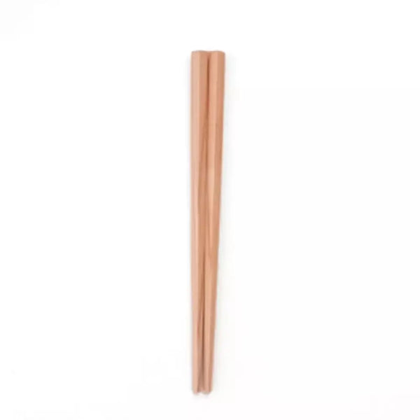 Handcrafted Children's Chopsticks Unbleached Natural Sugi Cedar 18cm