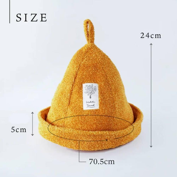 Hartwell Durable Cute Sauna Hat With Waterproof Case