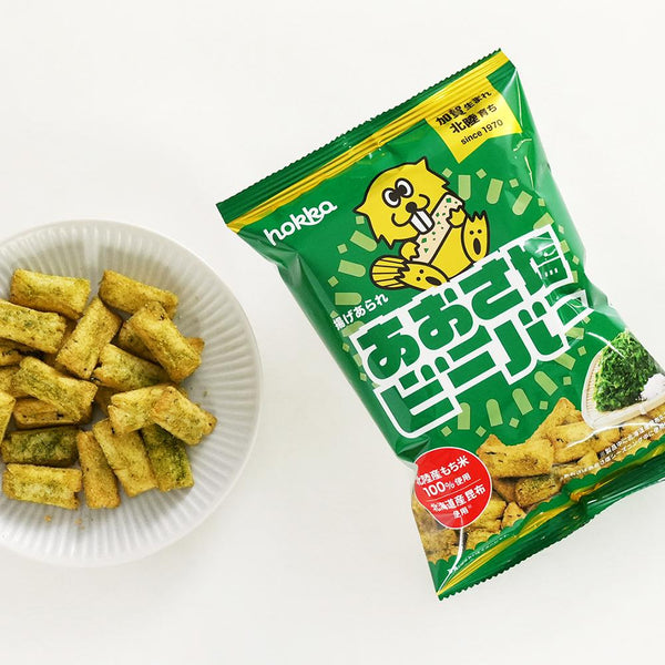 Hokka Beaver Crunchy And Salty Aosa Seaweed Rice Crackers 55g