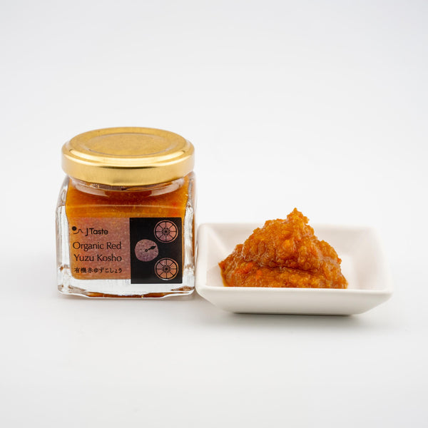 J Taste Certified Organic Red Yuzu Kosho Paste 40g