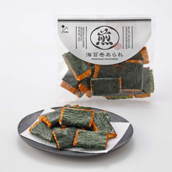 J Taste Norimaki Arare Nori Seaweed Rice Crackers 30g
