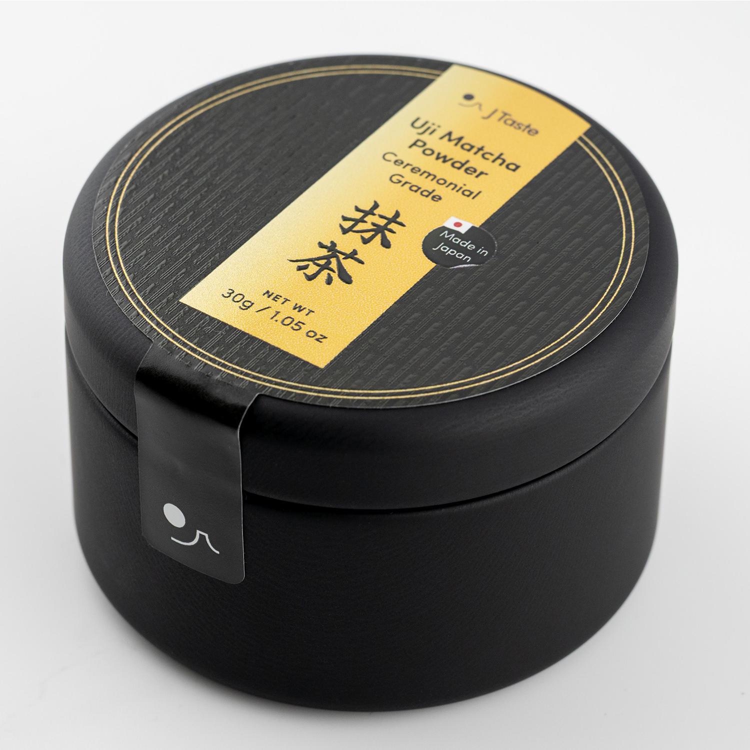 J Taste Premium Stone-Ground Uji Matcha Powder Ceremonial Grade 30g