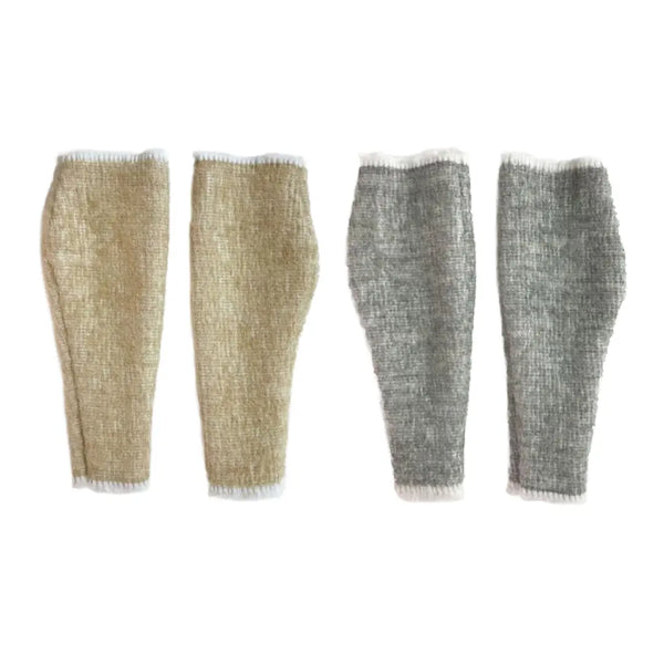 Jogan Baby Alpaca Wool Knit Thermal Long Leg Warmer Sleeves