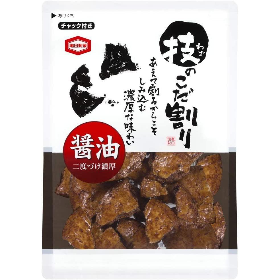 Kameda Double Dipped Soy Sauce Senbei Rice Crackers 110g