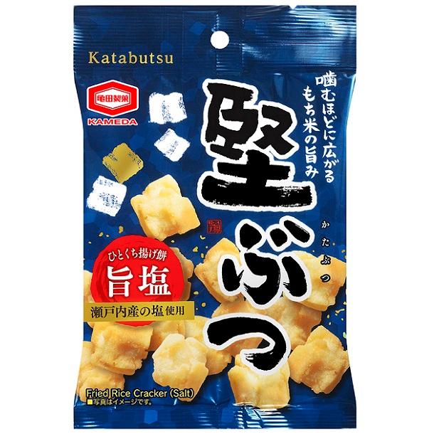Kameda Katabutsu Salted Fried Rice Crackers Senbei 55g