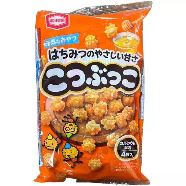 Kameda Kotsubukko Sweet Honey Fried Rice Crackers 100g