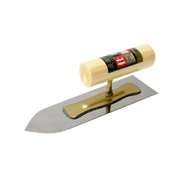 Kaneshika Finishing Trowel Versatile Wood Handle Plastering Trowel
