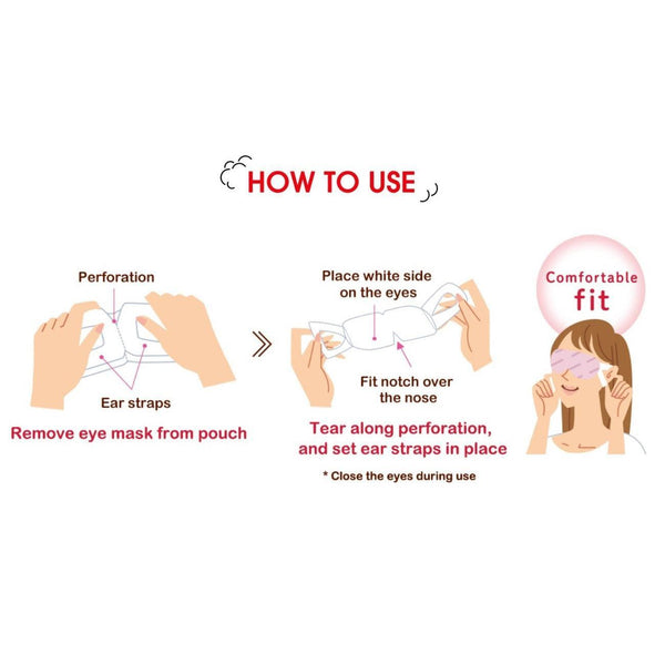 Kao MegRhythm Steam Eye Mask Forest Bath Scent 12 Sheets