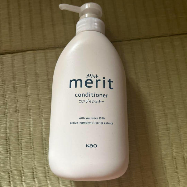 Kao Merit Paraben-Free Conditioner For Healthy Scalp Pump Bottle 450ml