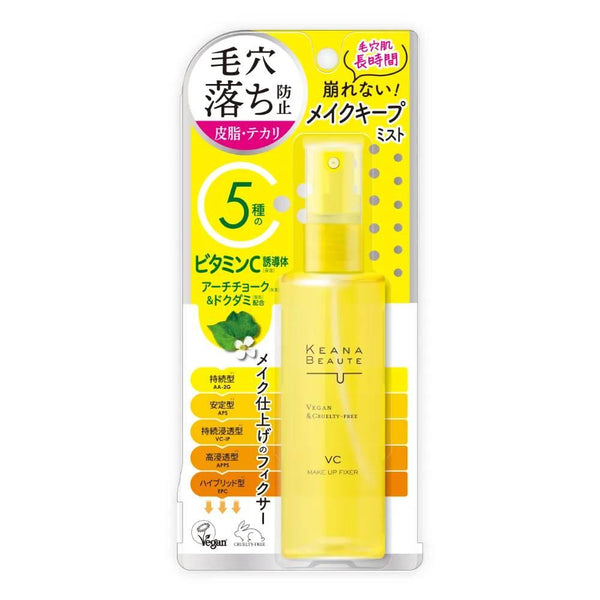 Keana Beaute Pore Care VC Makeup Fixer Makeup Setting Mist Spray 85ml