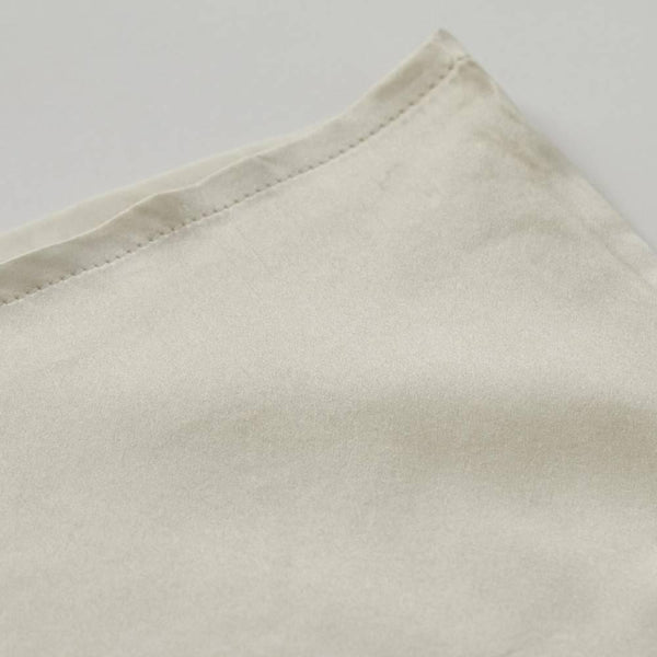 Kinuya Gentle Silk Pillowcase For Hair Protection Off White 45 x 55cm