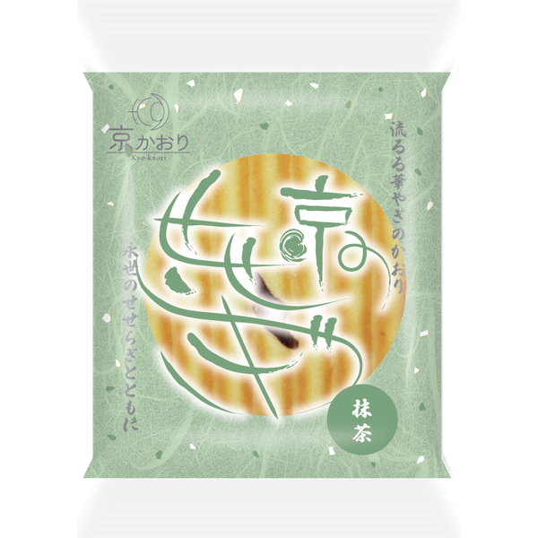 Kyo Kaori Matcha Cream Zig Zag Sandwich Cookie 1 Piece
