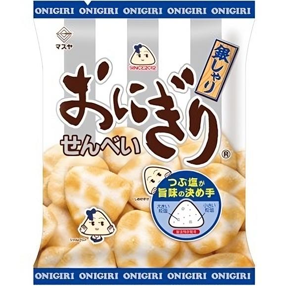Masuya Onigiri Senbei Ginshari Salted Rice Crackers Snack 85g