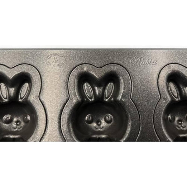 Matsunaga Nonstick Baking Tray Rabbit Shape Cake Mold 8 Cavity
