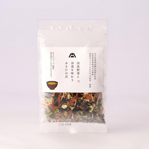 Matsuo Dried Vegetable and Seaweed Mix For Miso Soup 30g