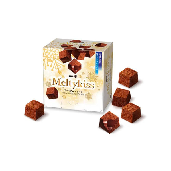 Meiji Meltykiss Premium Chocolate Melting Choco Cubes 52g