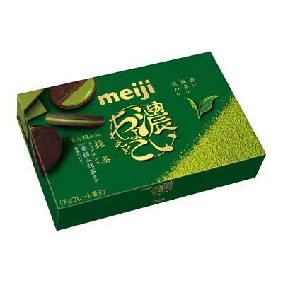 Meiji Rich Matcha Chocolate Sand 6 Cookies