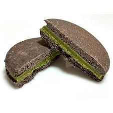 Meiji Rich Matcha Chocolate Sand 6 Cookies