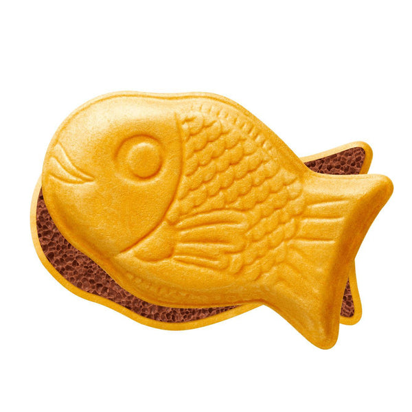 Meito Pukupuku Tai Taiyaki Monaka Wafer with Chocolate Filling 16.5g