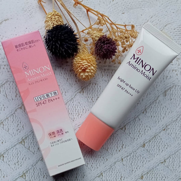 Minon Amino Moist Bright Up Base UV Sensitive Skin Makeup Base 25g