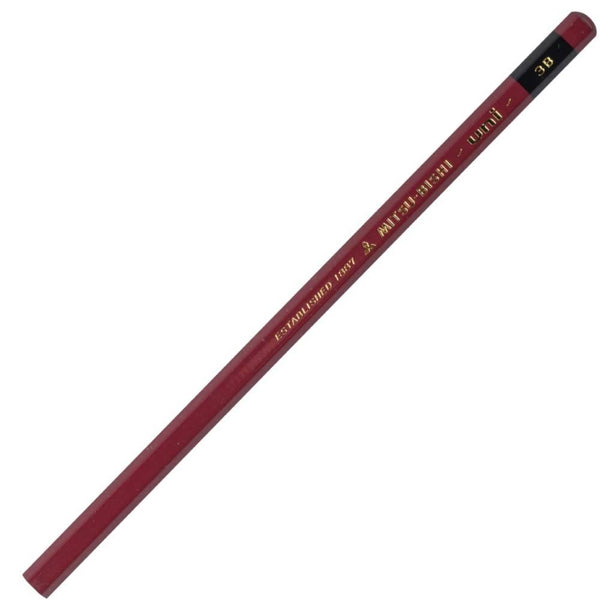 uni Mitsubishi Star Japanese Graphite Pencils 3B 12 Pieces