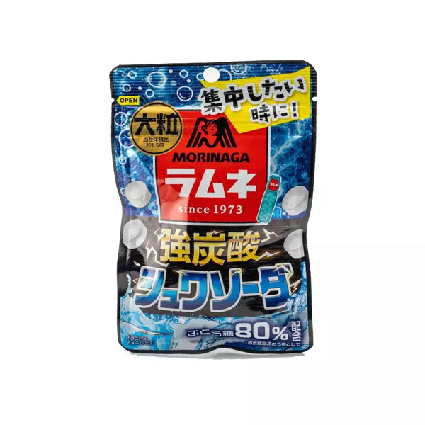 Morinaga Ramune Strong Fizzy Candy Sparkling Soda Flavor 25g
