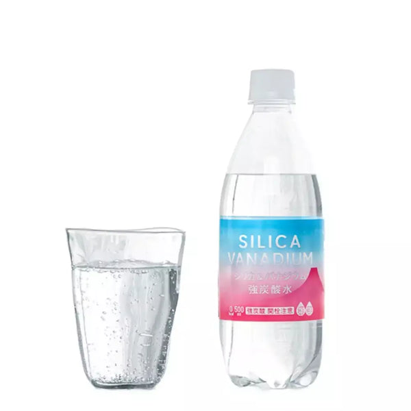 Mount Fuji Water Strong Carbonated Water With Silica & Vanadium 500ml