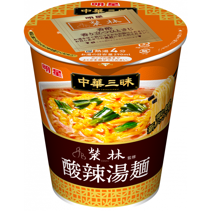 Myojo Ippeichan Chukazanmai Hot and Sour Soup Ramen Instant Noodles Cup 64g