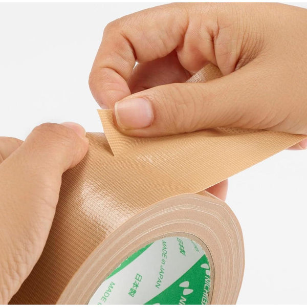 Nichiban Cloth Packing Tape (Yellowish Brown) 50mm×25m No.121