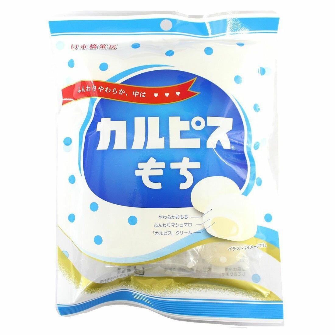 Nihonbashi Calpis Soda Filled Mochi Snack 112g