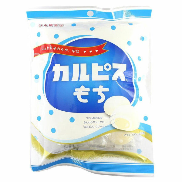 Nihonbashi Calpis Soda Filled Mochi Snack 112g