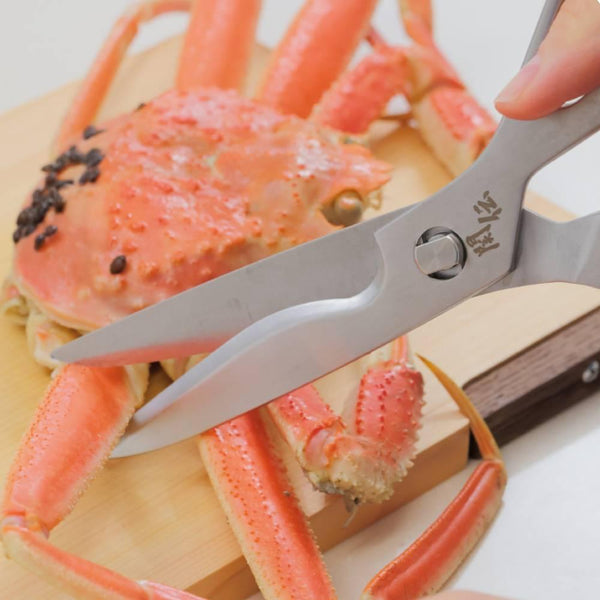 Nikken All Stainless Kitchen Shears Detachable Dishwasher Safe 216mm