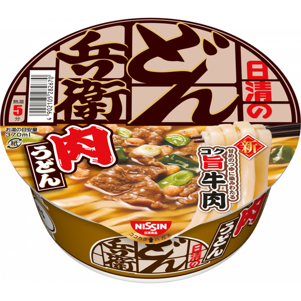 Nissin Donbei Niku Udon Instant Noodles 86g