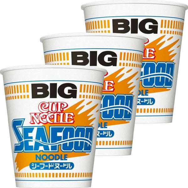 Nissin Instant Cup Noodles Seafood Flavor BIG 104g