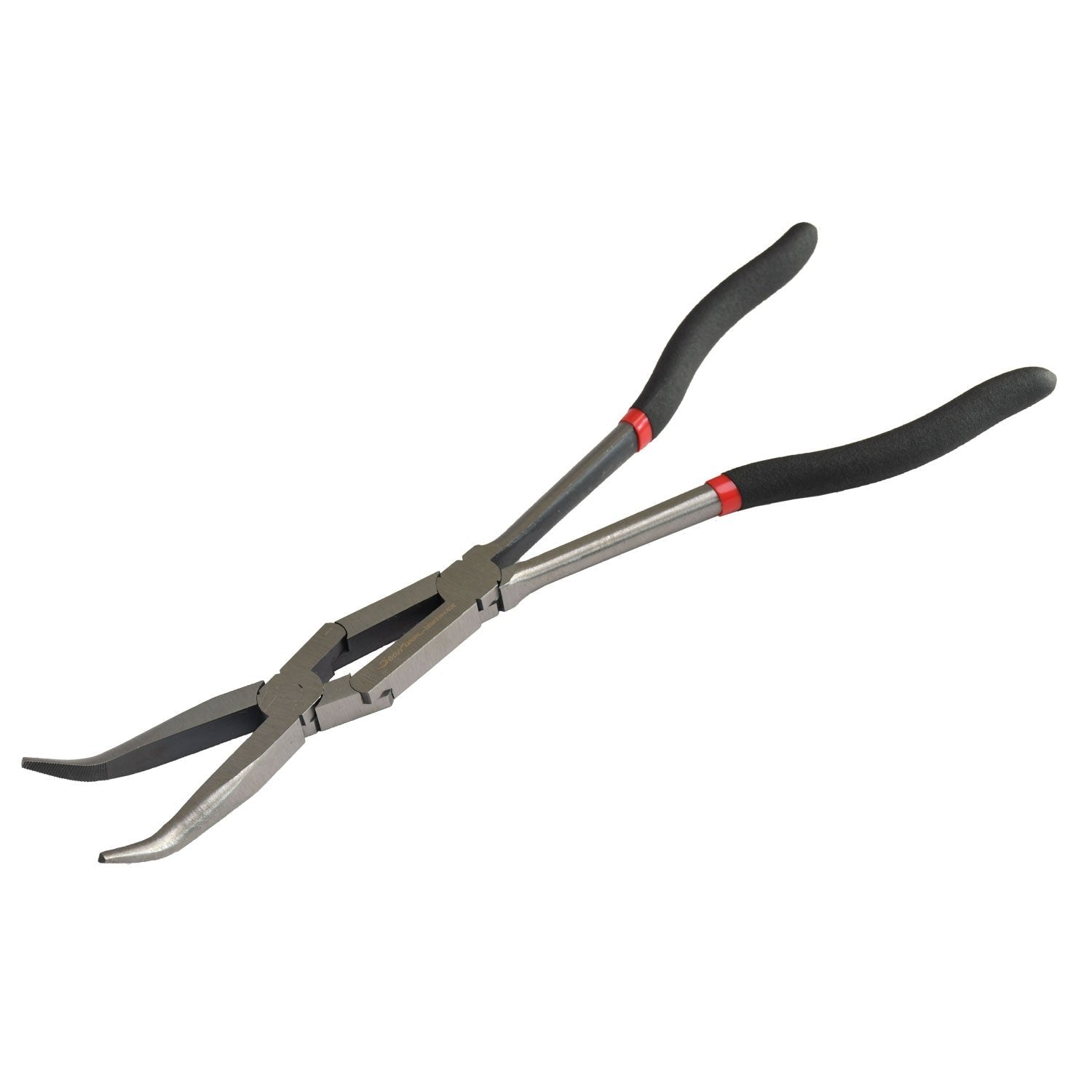 Deen Bent Nose Double Joint Pliers Long Reach 45° Pliers 340mm