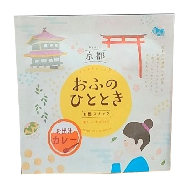 Itofu Additive-Free Fu Protein Snack Curry Flavor 50g (Pack of 3)