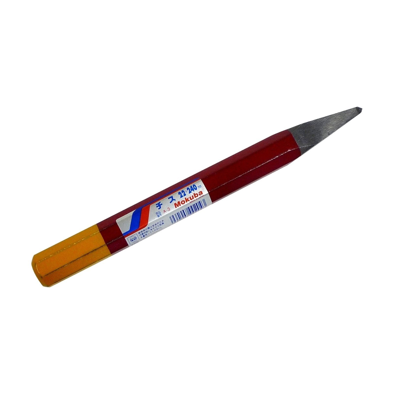Mokuba Carbon Steel Diamond Point Chisel 10mm-32mm